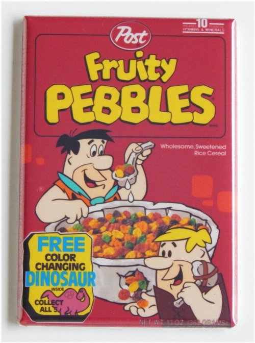 Rainbow Cereal Box Magnet