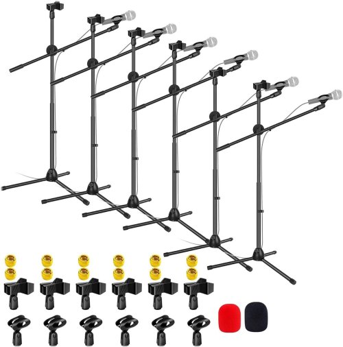 Versatile Dual Mic Boom Stand by 5Core