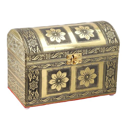 Golden Treasures Jewelry Box
