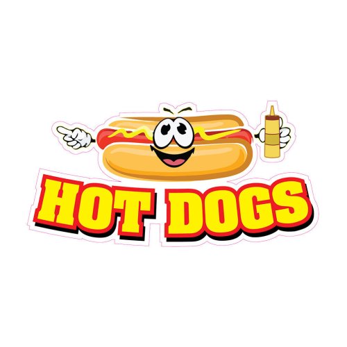 Red Hot Dog Truck Decals