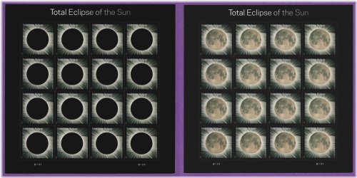 Solar Eclipse Commemorative Stamp Set