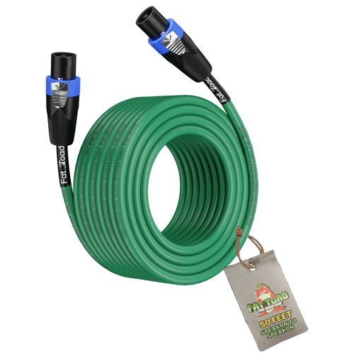 Fat Toad 12 AWG Speaker Cords (50 FT)