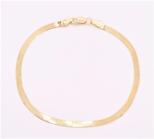 Golden Herringbone Delight