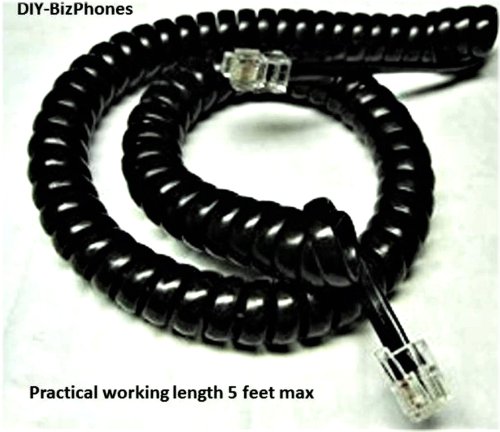 Black 9-Foot RCA Handset Cord