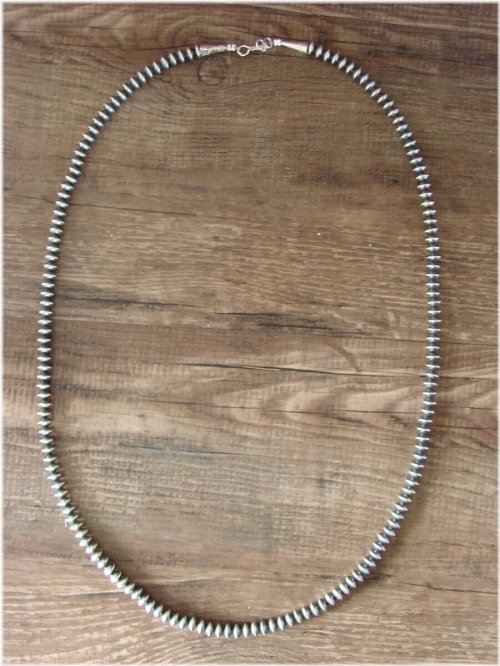 Southwest Spirit Sterling Silver Navajo Pearl Necklace