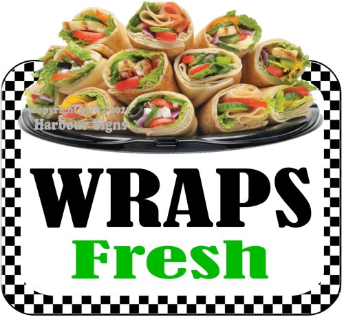 Street Eats Vinyl Sign Sticker