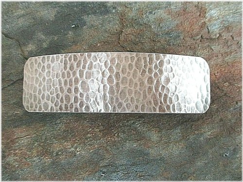 Silver Serenity Barrette