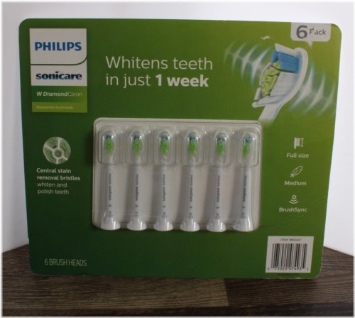 SparkleFresh Replacement Brush Heads (6 Pack)