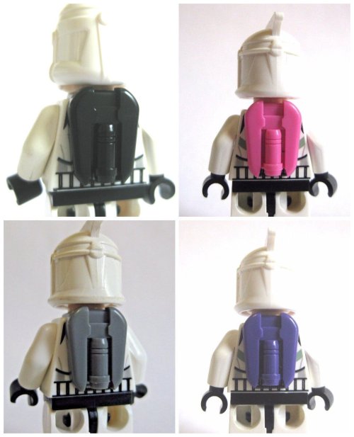 Jetstream Boosters for Minifigures - Customizable in Your Favorite Colors!