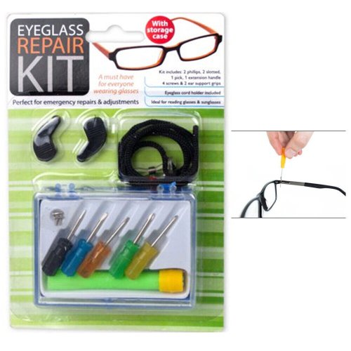 Precision Care Kit: Compact Solution for Eyeglass and Watch Repair