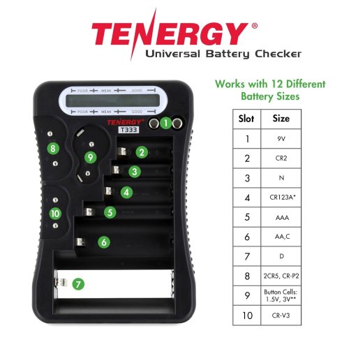 PowerCheck Universal Battery Tester