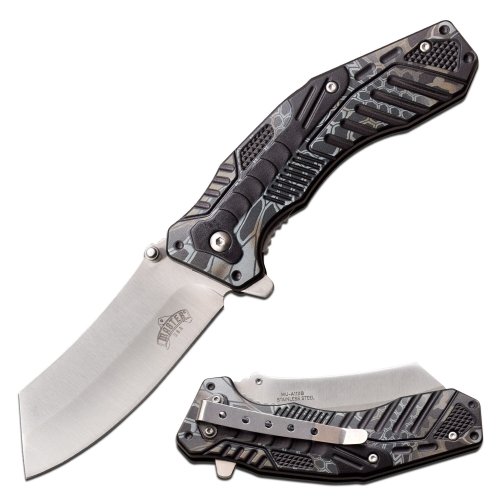 Camo Cleaver Tactical Knife