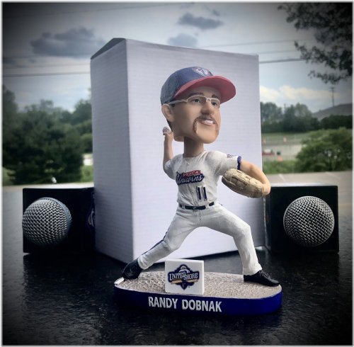 Utica Unicorns Randy Dobnak Bobblehead