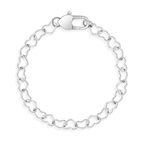 Tiny Hearts Sterling Silver Bracelet