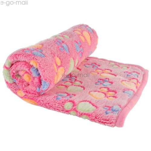 Cozy Paws Plush Throw Blanket