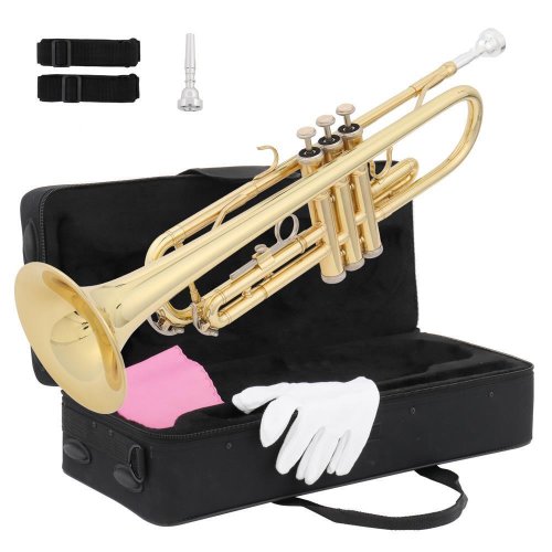 Golden Notes Trumpet Set: Perfect for School Band Beginners