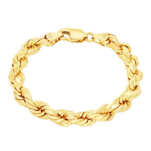 Sunburst Rope Chain Bracelet