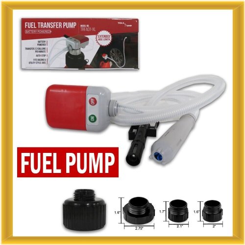 PowerFlow Fuel Transfer Pump with Extended Hose