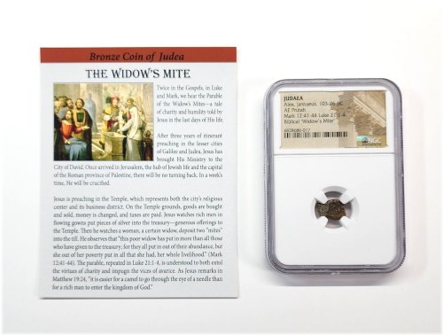 Biblical Widow's Mite Coin from 103-76 BC