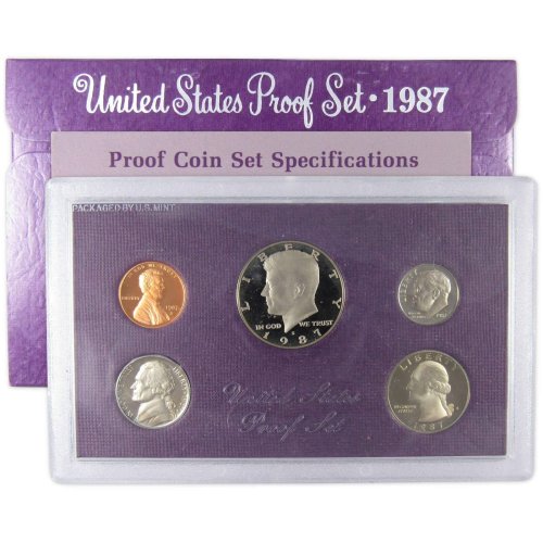 Heritage Collection: 1987 S Proof Set in Original Government Packaging