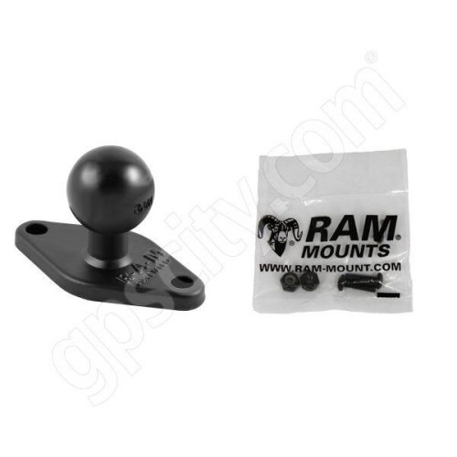 Aluminum Diamond Mounting Plate with Ball and Hardware