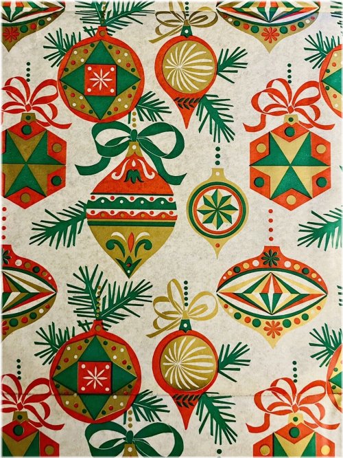 Retro Christmas Wrapping Paper Collection