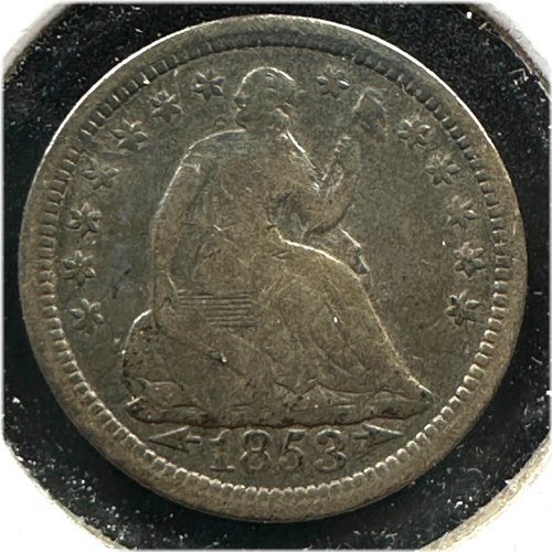 Arrows Liberty Seated Half Dime