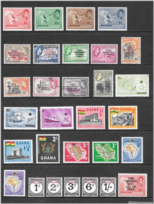 Ghana Heritage Stamps Collection