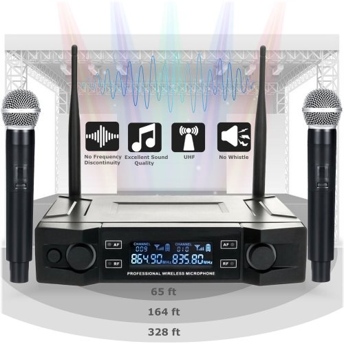 ProDual Wireless Handheld Microphone System