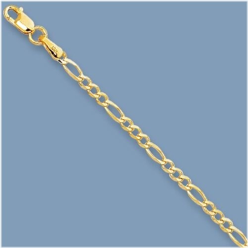 Golden Figaro Strand Anklet