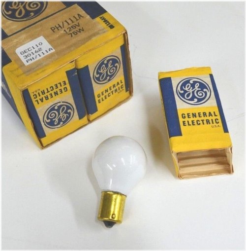 Bayonet Base Enlarger Light Bulb - PH/111A 75W 125V Single Contact