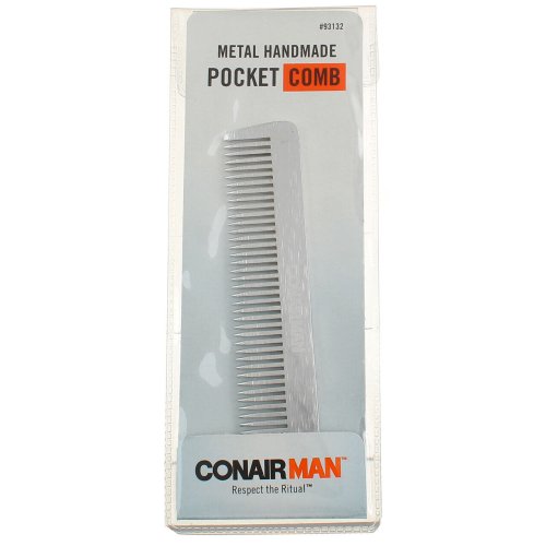 Aluminum Pocket Comb by Conair Man