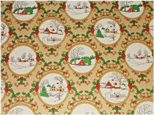Winter Wonderland Farm Scenes Wrapping Paper