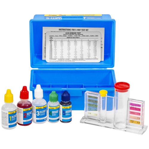 CrystalClear Water Testing Kit - 5-in-1 for Pools and Spas