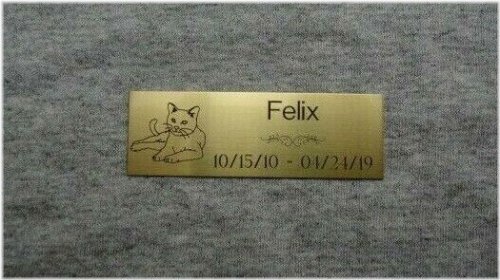 Feline Forever Tribute Plate