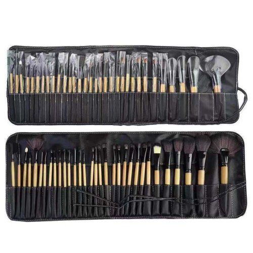 Complete Brush Collection with Travel-Friendly Bag