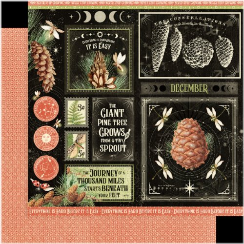 Life Abundance 12x12 Crafting Paper