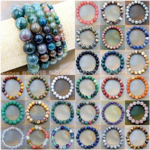 Gemstone Stretch Bracelets