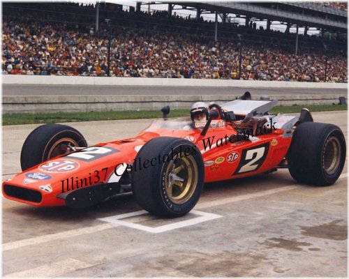 Andretti's Triumph: 1969 Indy 500 Winner Photo