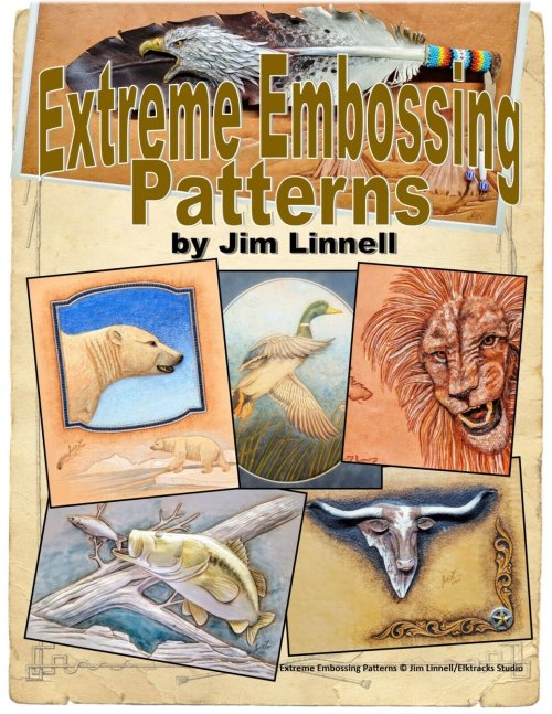 Embossed Leather Carving Patterns by Jim Linnell