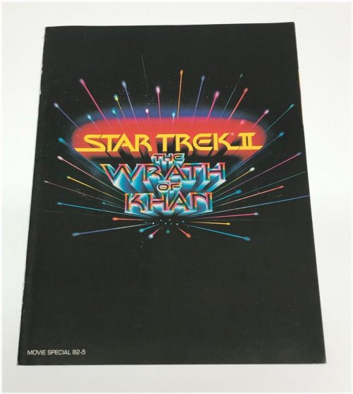 The Wrath of Khan Theater Program from 1982