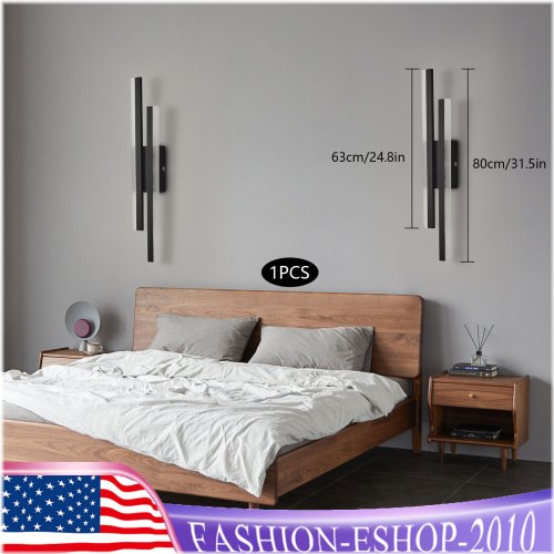 Sleek Midnight Glow Wall Sconce