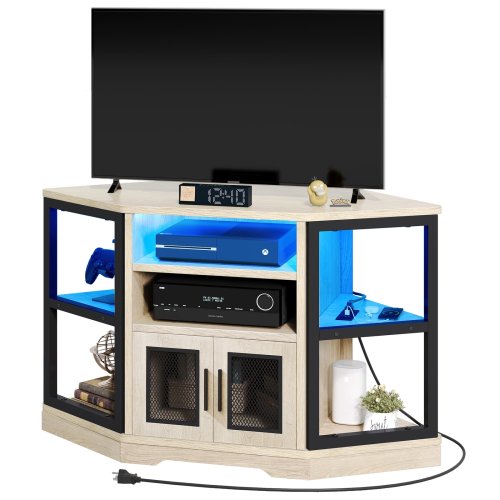 Corner Console Entertainment Unit