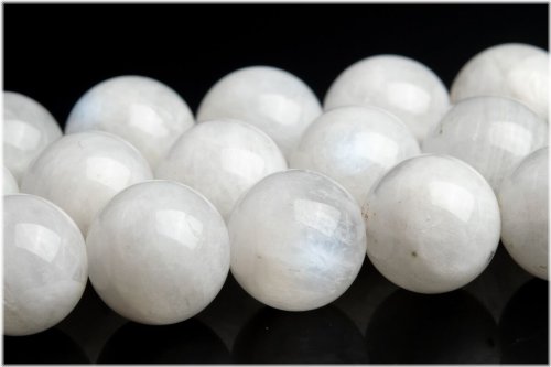 Rainbow Moonstone Round Beads - Genuine and Natural Grade A Quality