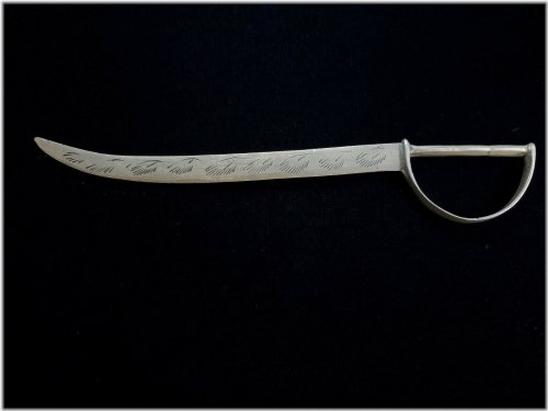 Feathered Sabre Letter Opener