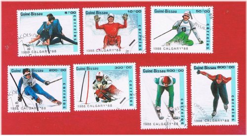 Olympic Stamp Set from Guinea-Bissau