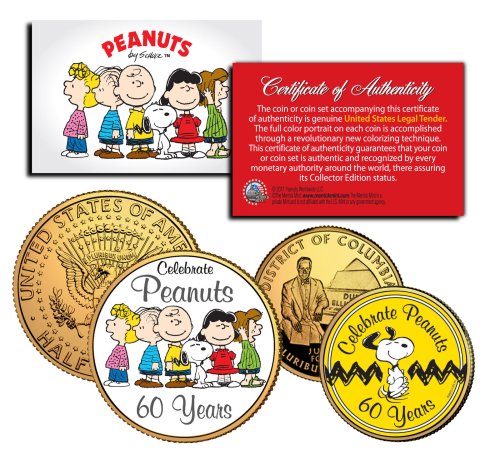 Peanuts 60th Anniversary Coin Set