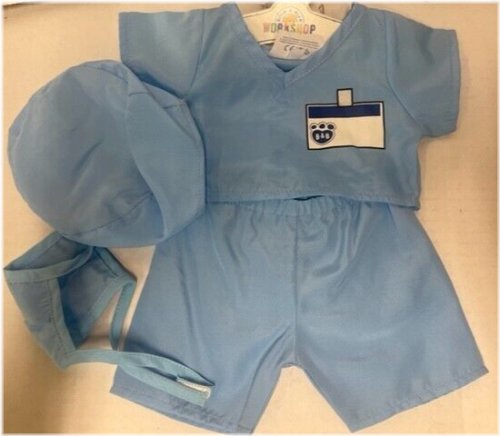 Blue Doctor Scrubs 4-Piece Set