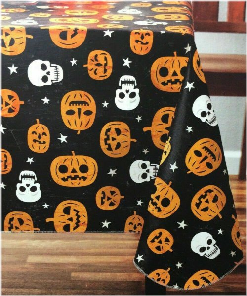 Spooky Harvest Table Cover