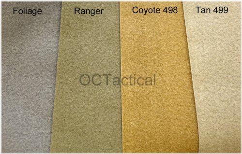 Mil Spec VELCRO® Brand Hook OR Loop in Coyote Ranger Tan Black